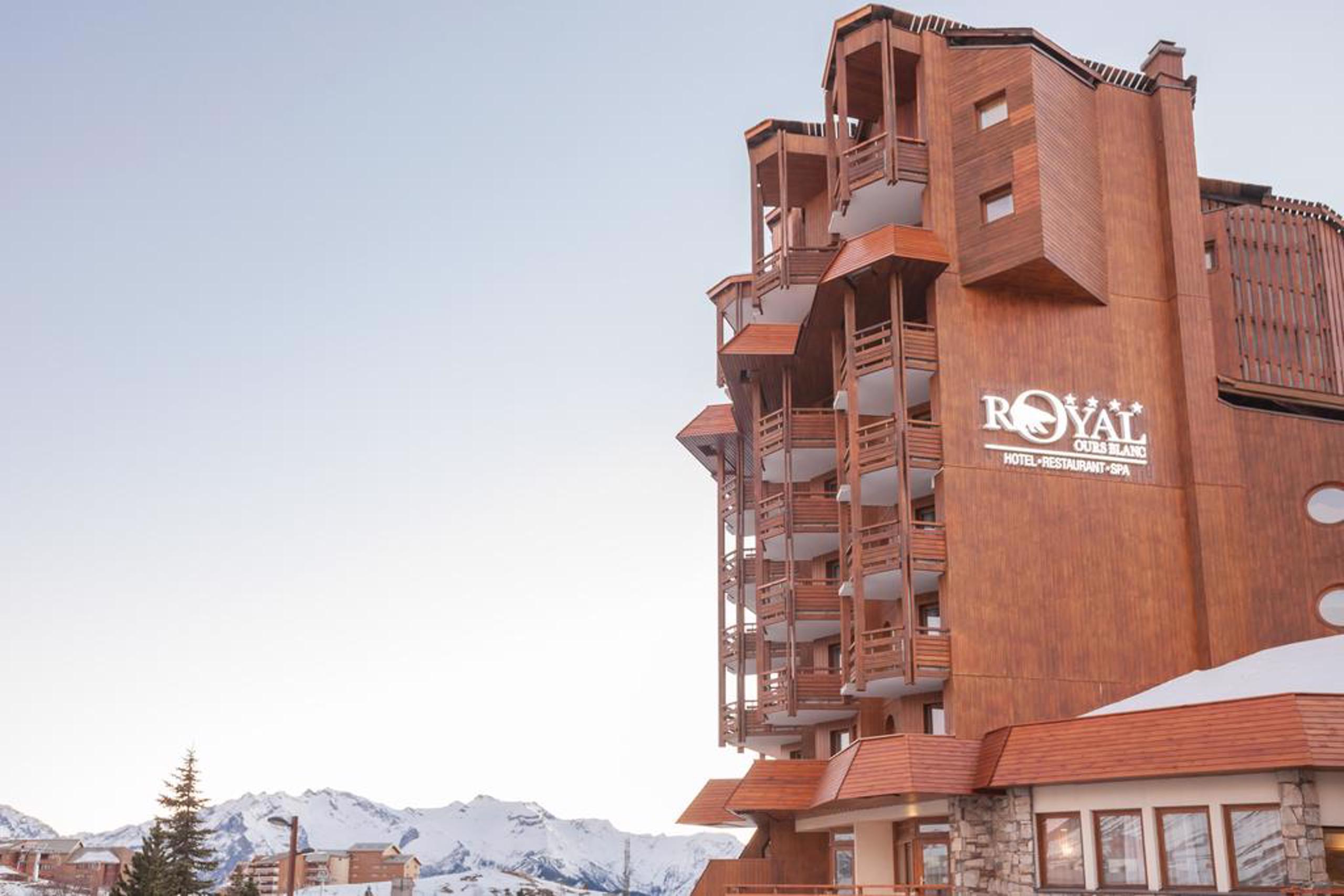 โรงแรมรอยัล อูร์ บล็อง Alpe d'Huez ภายนอก รูปภาพ