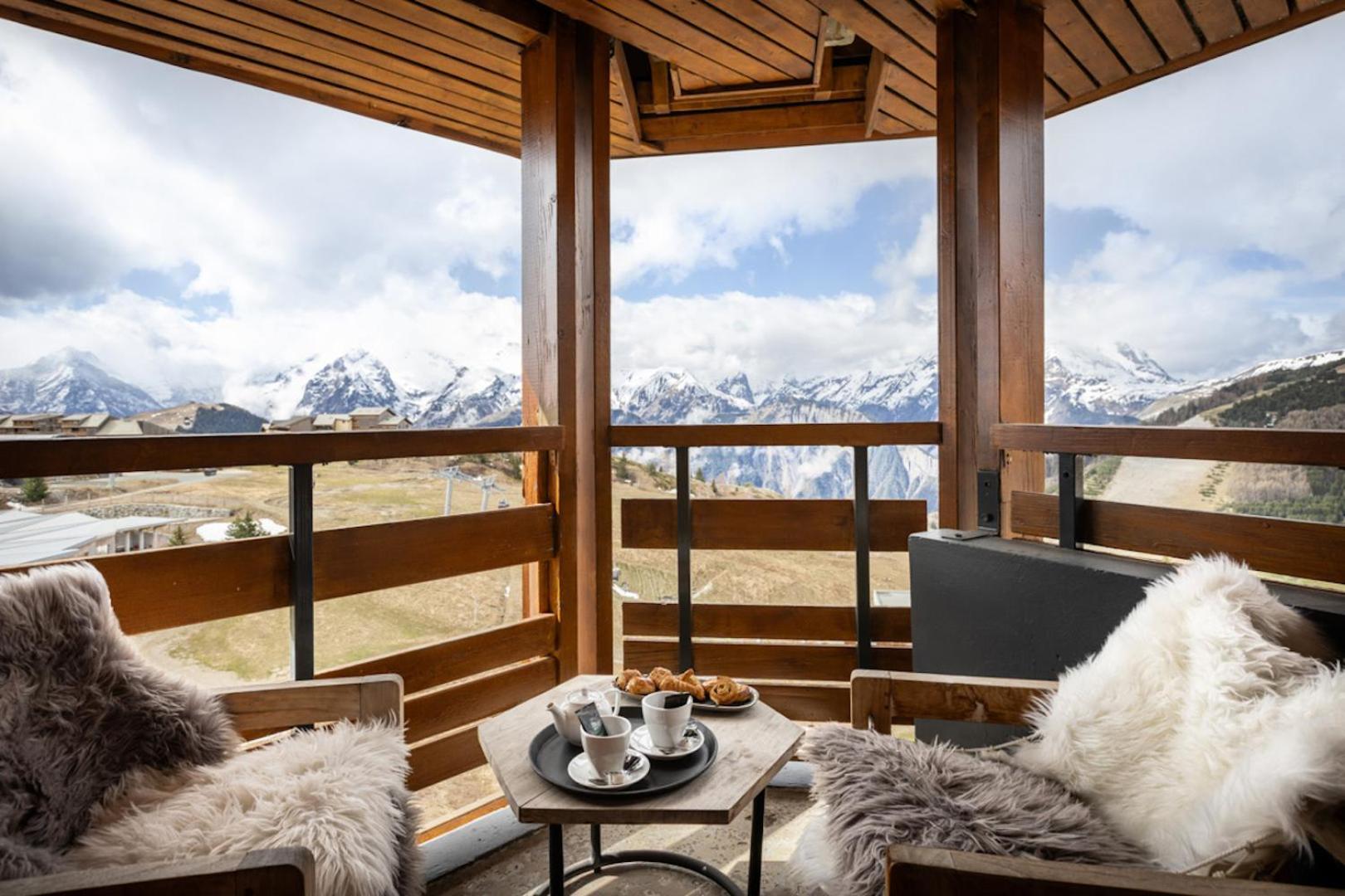 โรงแรมรอยัล อูร์ บล็อง Alpe d'Huez ภายนอก รูปภาพ